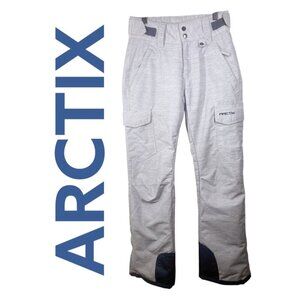 ARCTIX WOMEN’S SKI SNOWBOARD SNOW PANTS INSULATED LIGHT GRAY, SIZE XS